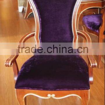 Classical carved wooden dining chair XYD345