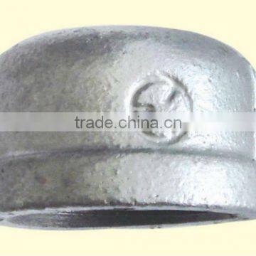 gi caps Malleable iron pipe fitting made in china