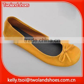 Latest ballet roll up flats shoes for women 2013