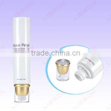 100ml Round Face Cleansing Gel Pump Tube