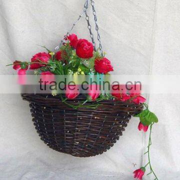 willow hanging baskets