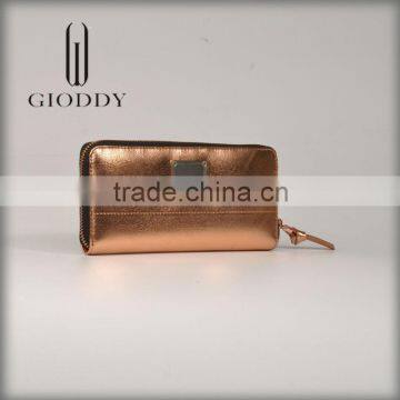 Wholesale zipper opening fashionable leather wholesale hand bags