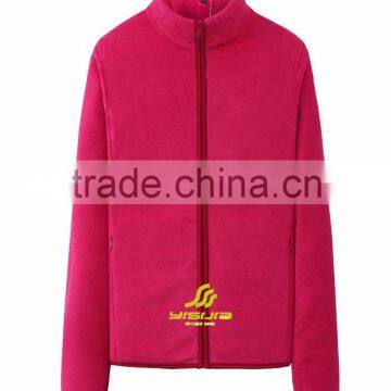 Female and male Outdoor wear custom brand fleece softshell jacket