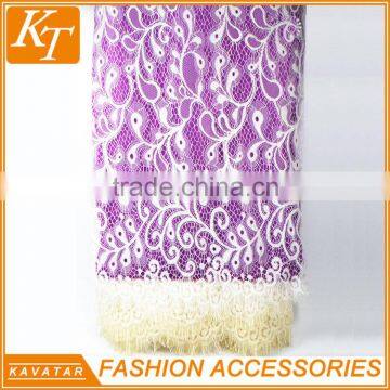 Kavatar Brand New products embroidery guipure lace fabric