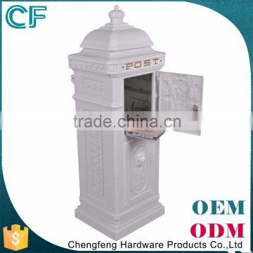 The Most Popular Style In Europe Chengfeng Cast Aluminiun White Internal Letterbox From China photo-6