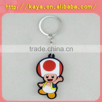 Eco-friendly PVC 3d Anime Keyrings/ Personized Rubber Keyrings photo-5