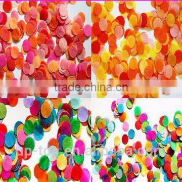 ~Wholesale~Round Orange Wedding Party Confetti photo-3