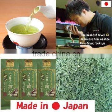 Japanese organic sencha blend with matcha green tea powder for sale