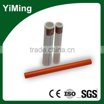 YiMing electric 75mm pvc conduit pipe in orange