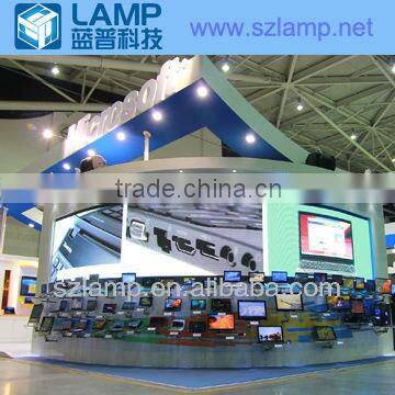 LAMP full color cambered led display in Taiwan