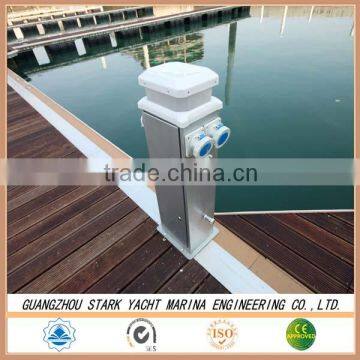 Aluminum Alloy power service bollard floating bridge