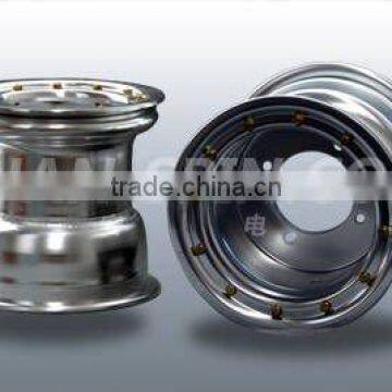 ATV Parts 8x8 Beadlock Polished Spun Alloy ATV Wheel