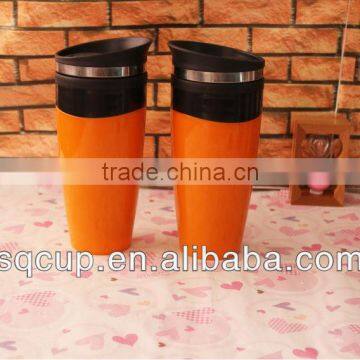 double wall plastic travel mug or plastic starbucks mug