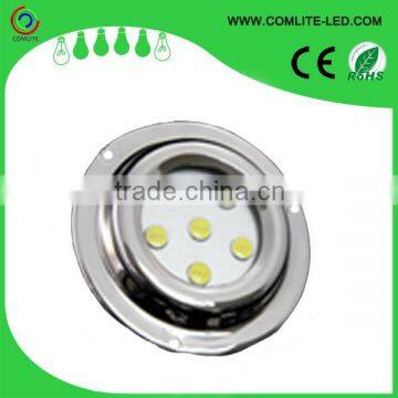 6W underwater surface mount yacht boat marine light