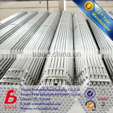 factory galvanized steel pipe scaffolding gi pipe dimensions