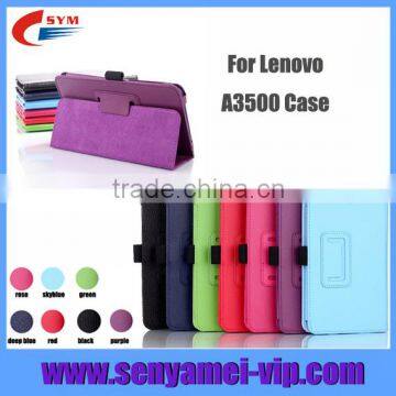 For Lenovo Tab A7-50 A3500 pu leather case