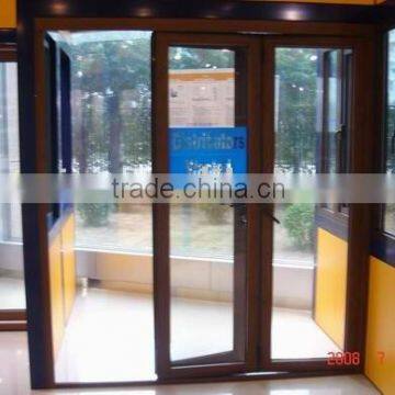 aluminium glass folding door