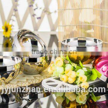 Factory Direct-sell Stainless Steel Soup Bowl With Matt Polishing Outside and High Mirror Inside photo-4