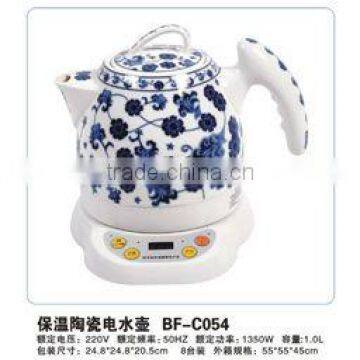 Keep-warm ceramic electric kettle