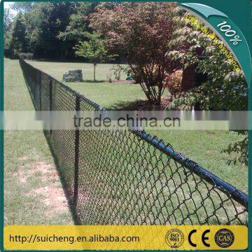 2015 new products guangzhou factory plastic chain link fence/chain link fence gate