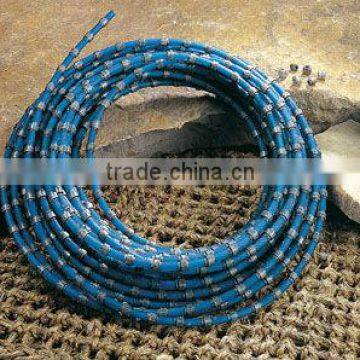 Durable diamond wire saw for masonry marble squaring and cutting