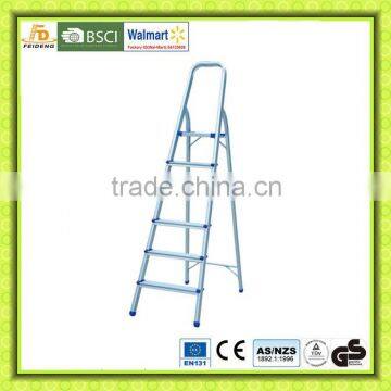 6steps aluminum household ladder step ladder