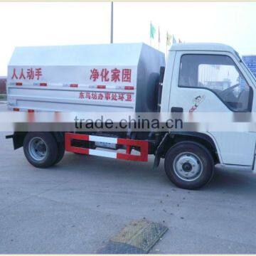 Foton hermetic garbage truck with cover