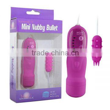 Adult Toys Silicone Nubby Bullet Sex Tools for Female