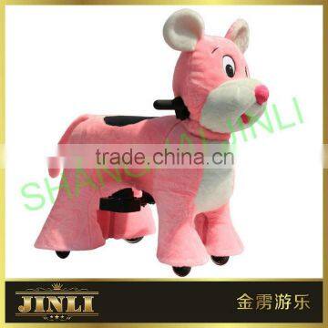 JL-S077 Special Plush Ride on Animal Car Toy for Kids Best Gift Indoor and Outdoor