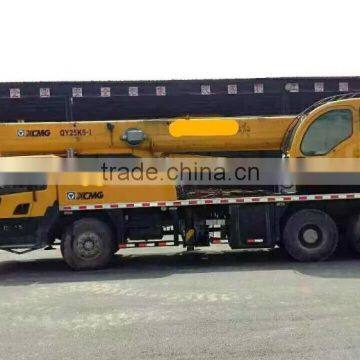 25 ton QY25K-v XCMG Used truck Crane in Dubai Truck Crane