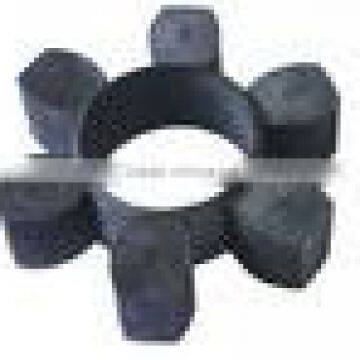 Replacement parts HRC 110 Hexagon flexible rubber Black couling