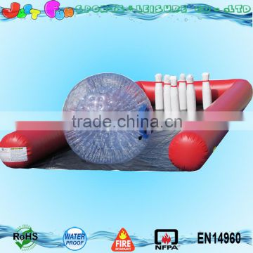 40 ft long inflatable bubble bowling game for sale