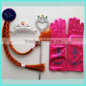 Frozen princess Anna winter style crown set for party gift