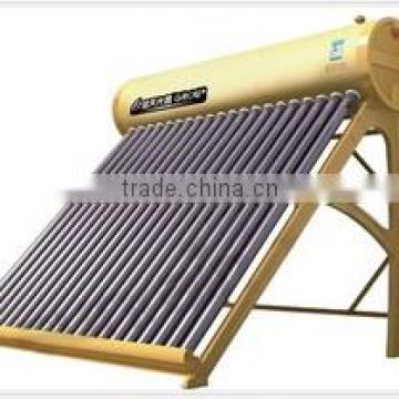 Solar water heater, non-pressure solar heater, vacuum tube type water heater, 2015 new stype solar water heater