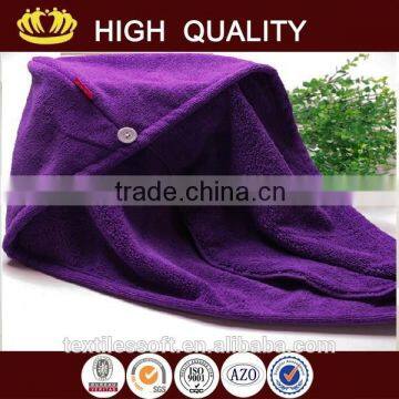 microfiber dry hair hood towel