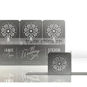 Customized design laser cut wedding invitation made in China                        
                                                                                Supplier's Choice