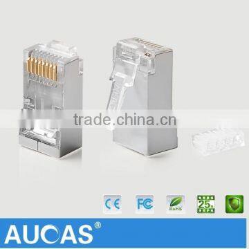 Best Price Network Cable FTP Cat6 Plug RJ45 Connector Male PCB Connector Shielded Hot Sell photo-4