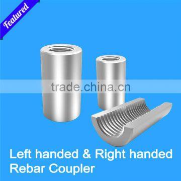 Left handed and right handed coupler with Straight Screw