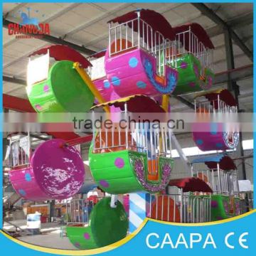 Thrilling children amusement car rides ferris ring car/ park car for sale