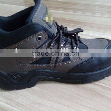 PU outsole material and steel toe feature China safety shoes, WT-2011