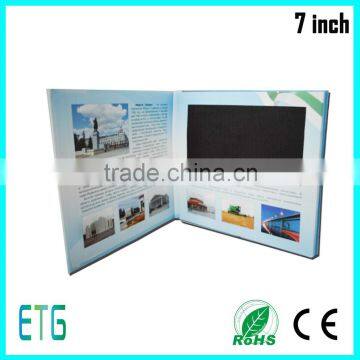2015 Novel Design Lcd 7 Inch Lcd Wedding Invitation Card photo-3