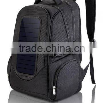 Fashion daily used wholesale Solar Backpack