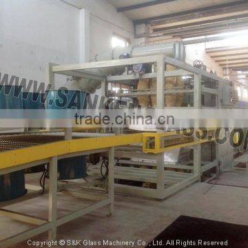 Glass Bending & Tempering Production Line for Back Windshield