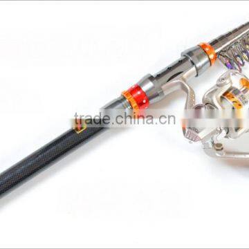 Super Light Carbon Portable Telescopic Pole Saltwater Casting Spinning Fish Pole Hand Sea Fish Tackle Wholesale 1.8-3.6M photo-4