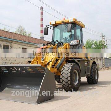 Qingdao Zongjin WOLF Loader ZL16 with snow bucket removing snow