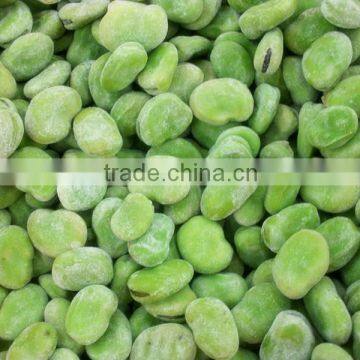 IQF frozen Broad beans and halves with BRC certificate