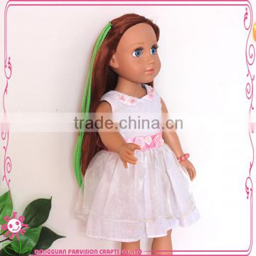 2014 new fashion eco-friendly doll wig for American girl doll