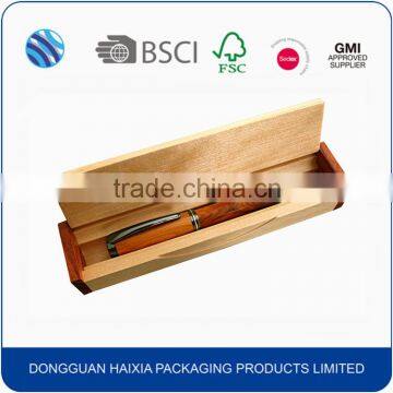 Wooden personalized handmade pencil box pencil case