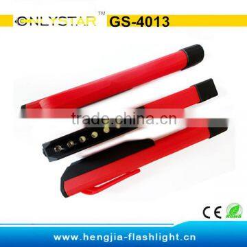 GS-4013 Plastic ABS Magnetic Strong Light 8 Led Light With Clip