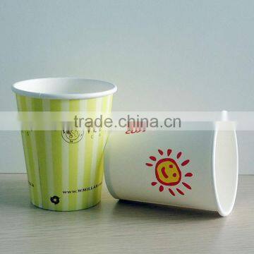 Smile sun disposable paper cup